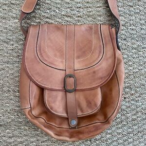 Vintage Patricia Nash Leather Purse Bag Crossbody
